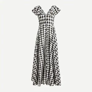 Gingham Maxi Dress